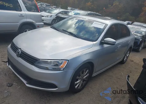 2011 Volkswagen Jetta 2.5L Se из США, поврежденный, VIN 3VWDZ7AJ1BM081482